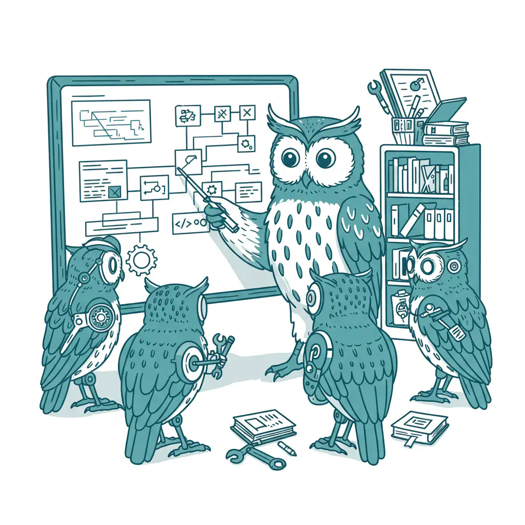 AI Training Illustration