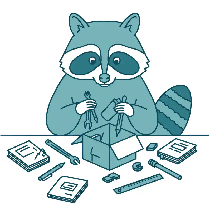 AI Design Training Illustration